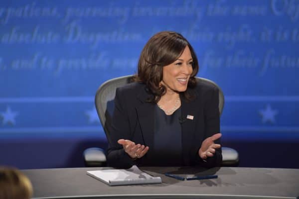 Kamala Harris Shrugs