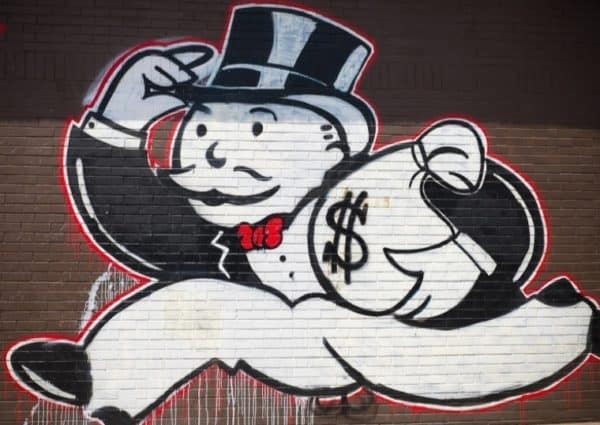 Monopoly Man Mural