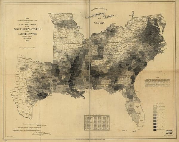 Slave Population 1860