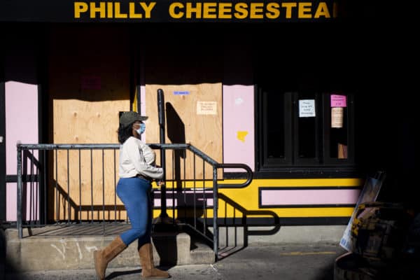 Philadelphia Restaurant Boarded Up Ahead of Election