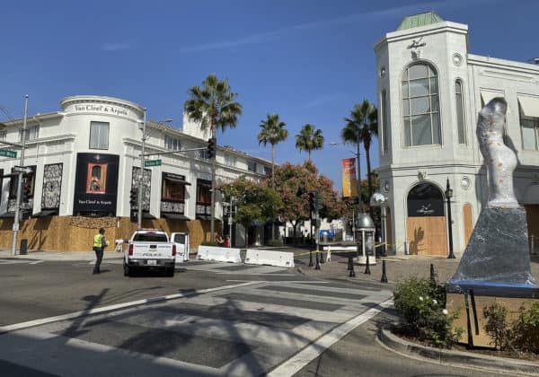 Election 2020: Rodeo Drive Boarded Up