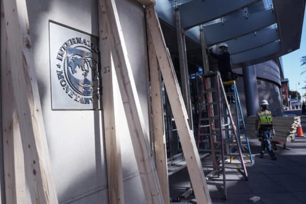 boarding up the International Monetary Fund