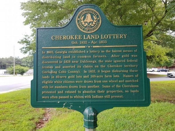 Cherokee Land Lottery