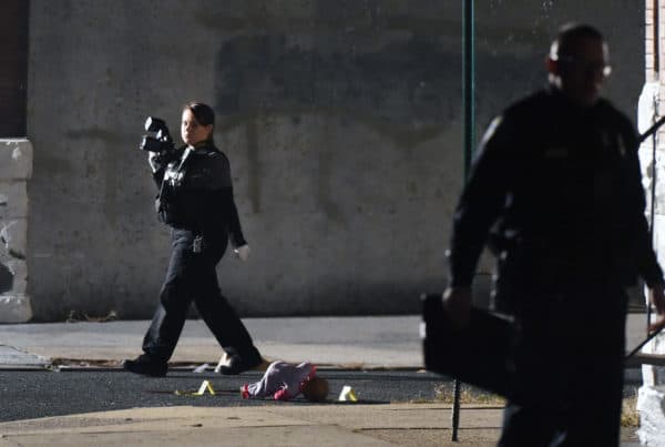 Baltimore Murder Scene