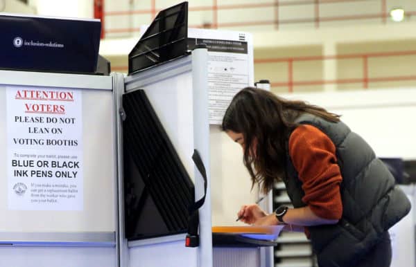 Voting Booth in DC