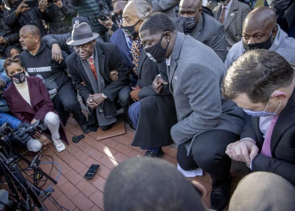 Al Sharpton and Ben Crump