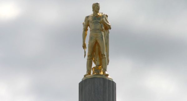 The Pioneer Atop the Oregon State Capitol Building