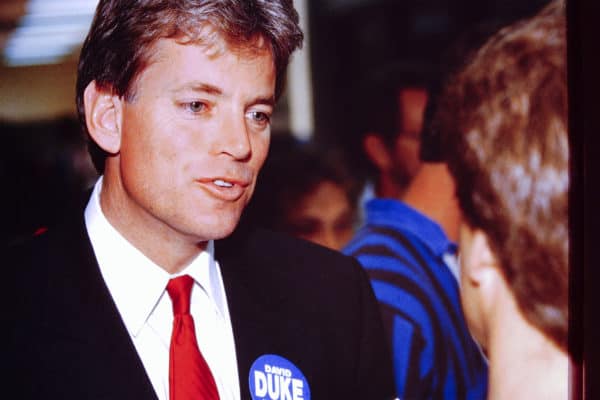 David Duke Campaigns for US Senate in 1990
