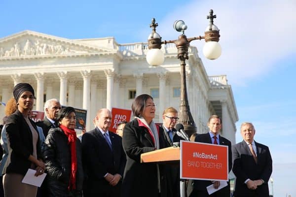 Mazie Hirono Speaking Against the Travel Ban