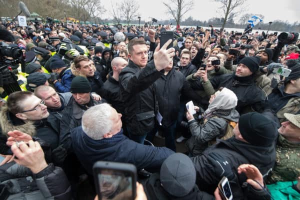 Tommy Robinson Speaking for Martin Sellner