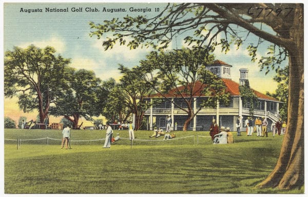 Augusta National Golf Club Postcard