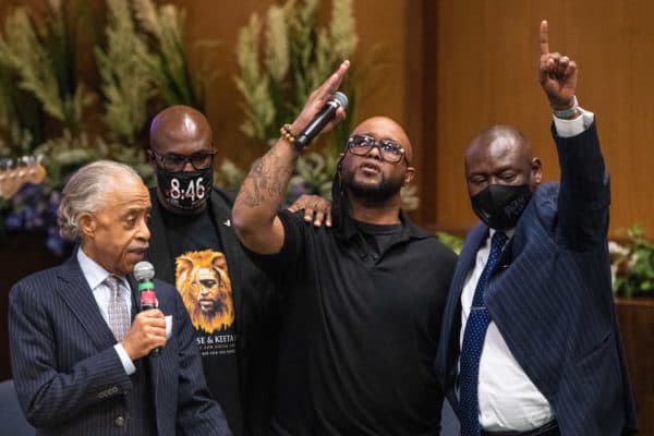 George Floyd's Brothers with Ben Crump and Al Sharpton