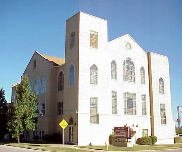 Mount Zion Baptist Church as it appeared in 2007. (Credit Image: David Stapleton via Wikimedia)