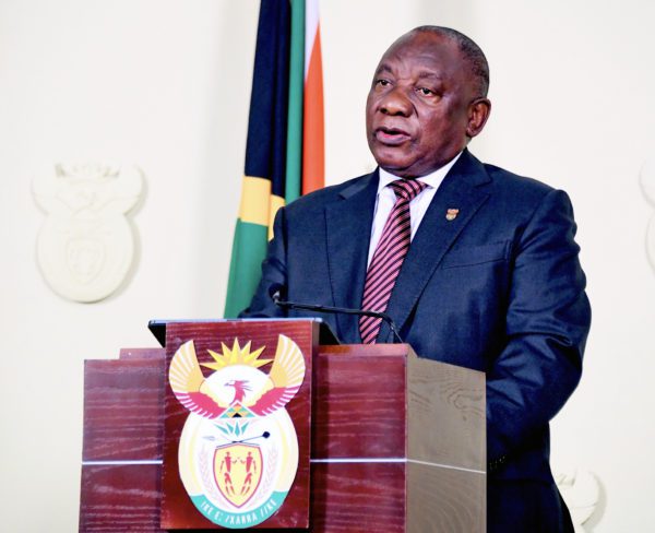 President Cyril Ramaphosa