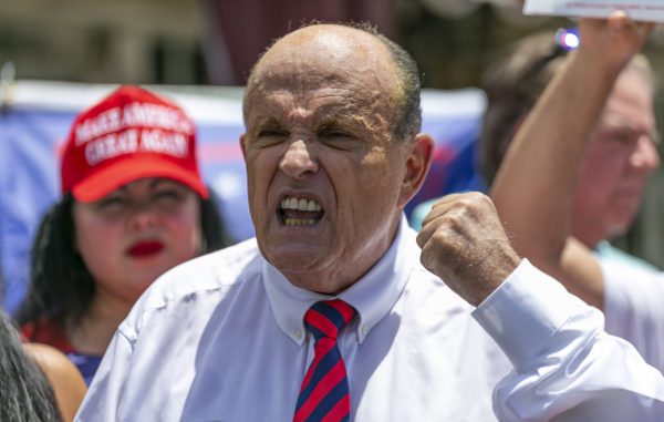 Rudy Giuliani Speaks in Miami On Cuba Protests