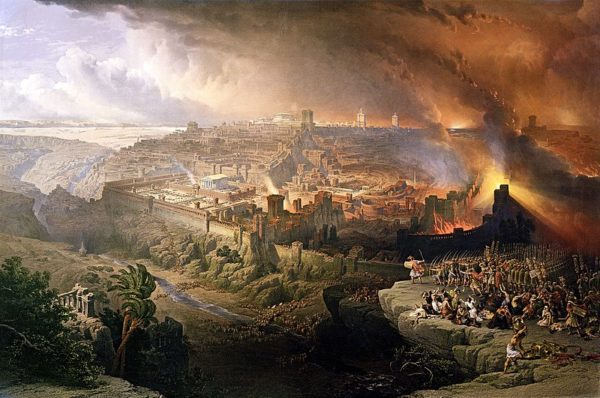 The Siege and Destruction of Jerusalem, by David Roberts (1850).