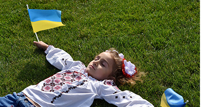 National Flag Day in Kramatorsk, Ukraine &#8211; 23 Aug 2021