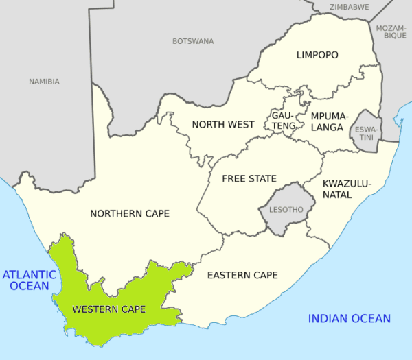 Western Cape Map