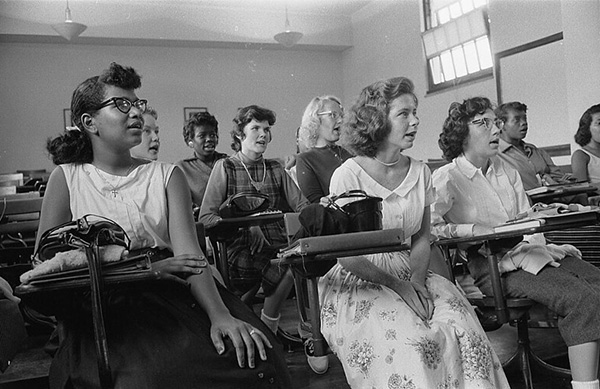 Anacostia 高中的综合学生：1957 年。