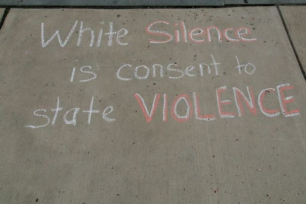 White Silence is Consent to State Violence
