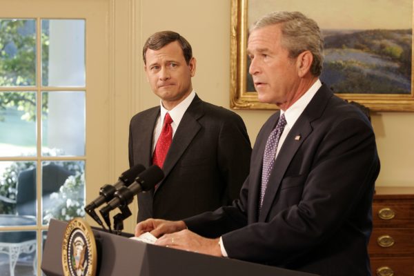 President Bush announces Supreme Court nominee John Roberts