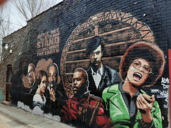 Angela Davis Mural