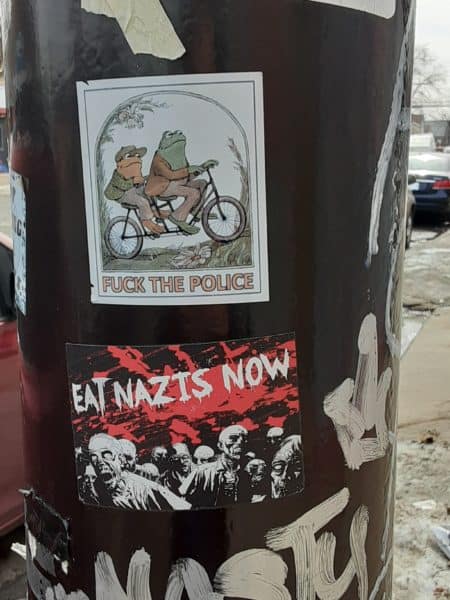 Eat Nazis Now Fuck the Police
