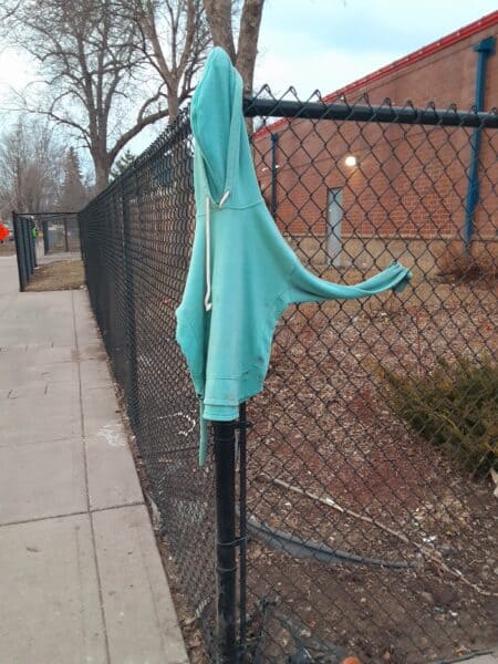 Hoodie on Lake Street