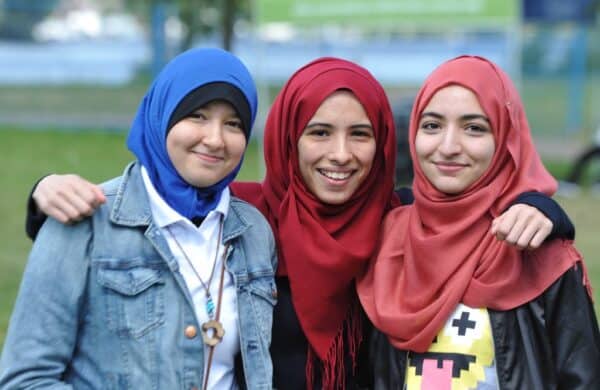 Three Muslim Women in France