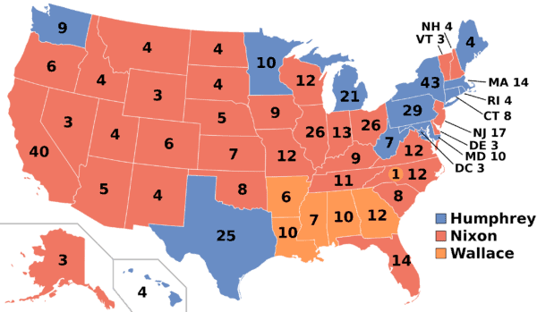 1968 Election Results