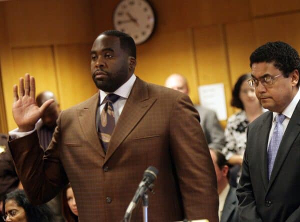 Kwame Kilpatrick in Court