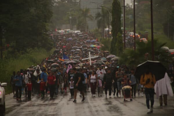 Migrants in Tapachula