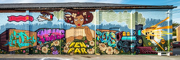 Graffiti in Richmond, VA. Photo credit: Bill Dickinson via Flickr CC BY-NC-ND 2.0.
