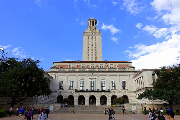 Main Building at University of Texas at Austin. Credit: Daderot, CC0, via Wikimedia Commons