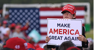 President Donald Trump Campaigns in Florida, US &#8211; 24 Sep 2020